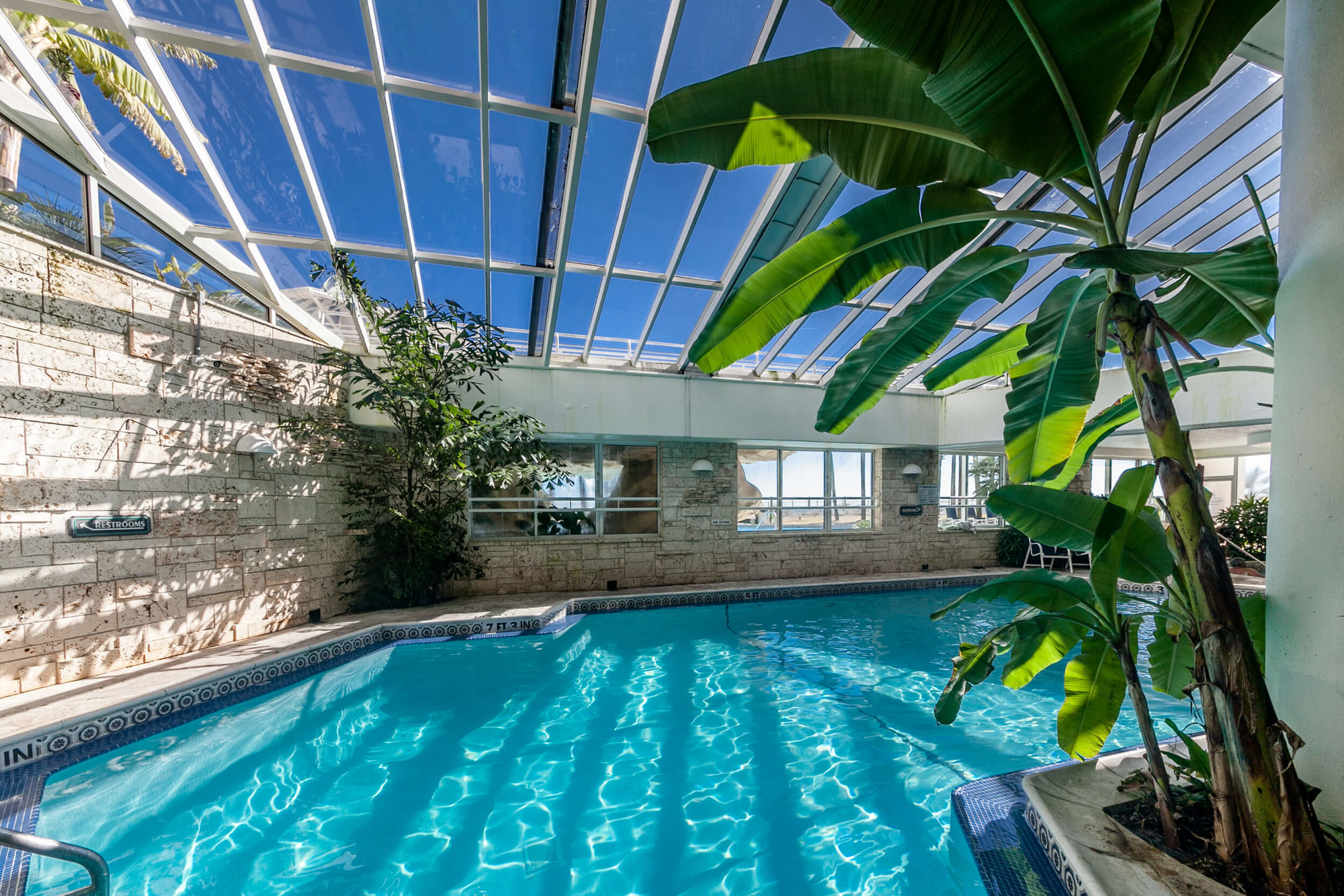 The Eden in Perdido Key has an indoor pool to enjoy